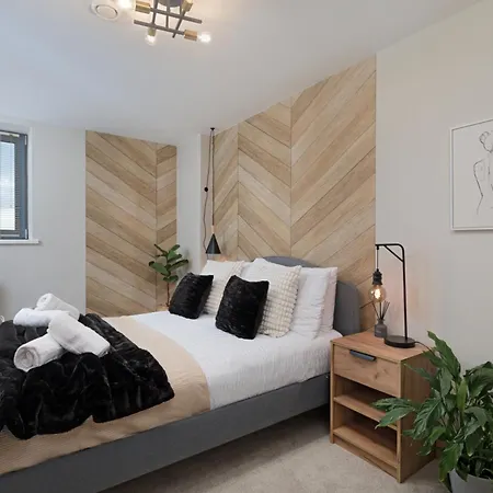 Apartment Scandi Abode In Central Leeds *